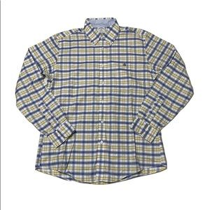Blue & Yellow Brooks Brothers Button Up Shirt